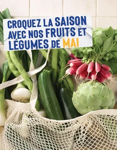 Découvrez notre calendrier de saisonnalité de Mai 2026 ! Découvrez notre calendrier de saisonnalité de Mai 2026 !